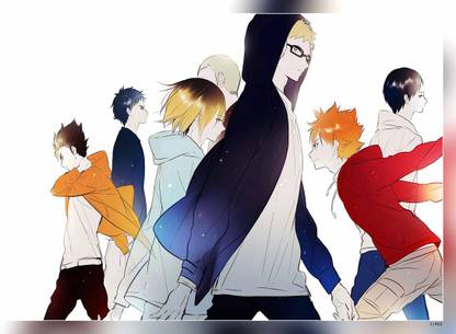 Haikyu Haikyuu Karasuno High Matte Finish Poster Paper Print
