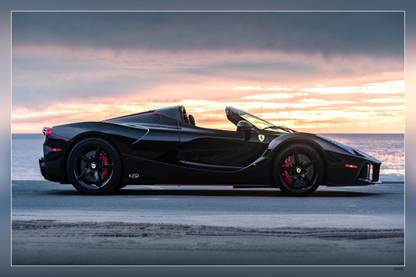 Ferrari Car Hd Matte Finish Poster Paper Print