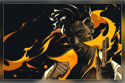 Cool Phoenix Valorant Art Matte Finish Poster Paper Print
