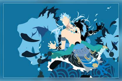 Bleach Grimmjow Jaegerjaquez Matte Finish Poster Paper Print