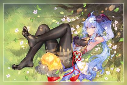 Ganyu Genshin Impact Genshin Impact Matte Finish Poster Paper Print