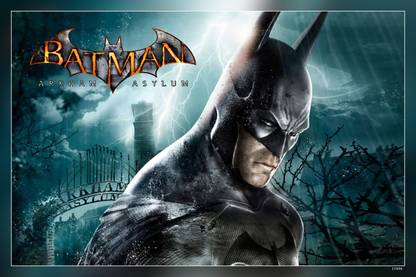 Batman Arkham Asylum Video Games Matte Finish Poster Paper Print