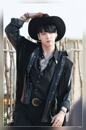 Hd Jungkook Bts Jk Permission To Dance Butter K-Pop Bangtan Sonyeondan Golden Maknae Kookie Matte Finish Poster Paper Print