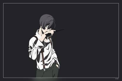 91 Days Anime Boys Angelo Lagusa Matte Finish Poster Paper Print