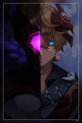 Genshin Impact Childe Genshin Impact Matte Finish Poster Paper Print