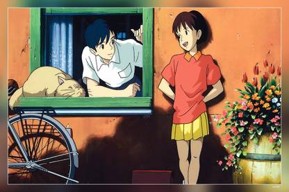 Whisper Of The Heart Anime Movie Matte Finish Poster Paper Print