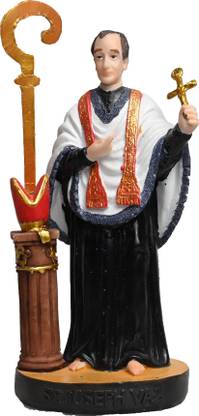 KariGhar St Joseph VAZ Perfect for Home / Prayer Room / Gifting ( 7x7x15 cm) Decorative Showpiece  -  15 cm