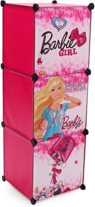Ramson Barbie DIY Portable Lightweight Multipurpose Storage Cabinets/Kids Almirah Storage Box