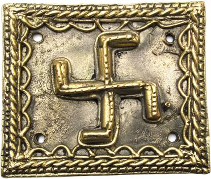 www.dhokrahandicrafts.com Swastik Welcome Sign
