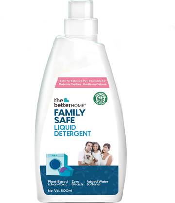 The Better Home Laundry Liquid Detergent for Top & Front Load Washing Machine | Natural Detergent Powder