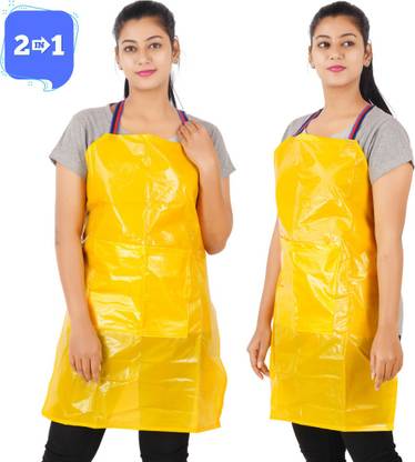 JCupe PVC Home Use Apron - Free Size