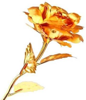Bal samrat Gold Rose Artificial Flower