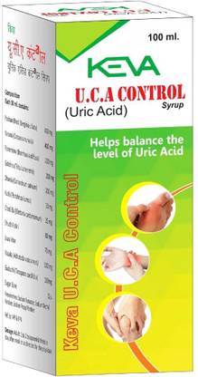 KEVA U.C.A(URIC ACID) CONTROL SYRUP 100MLX4 PACK OF 4