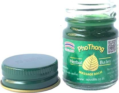 PHOTHONG HERBAL MASSAGE BALM WITH BODHI LEAVES- 50 GRAM Balm