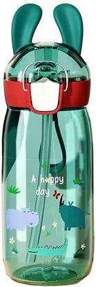 FunBlast बच्चों के लिए पानी की बोतल, सिपर के साथ प्यारा डिज़ाइन पानी की बोतल, स्कूल पानी की बोतल 550 ml सिपर