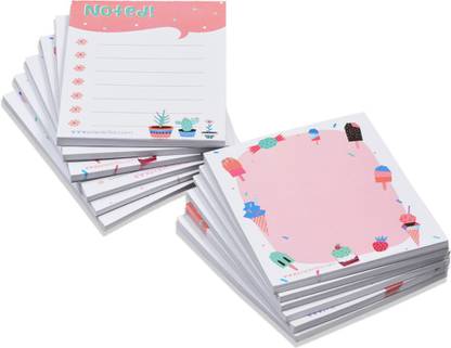 Flipkart SmartBuy Small to Do List Notebook Shopping List Memo Note Pad Planner Pocket-size Note Pad NO 50 Pages