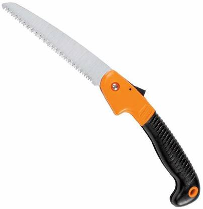 BALKRISHNA ENTERPRISE Folding Purner Cutter Steel Manganese Garden Hand Saw Tools Cutting Pruning Tree Bypass Pruner