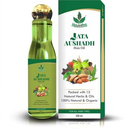 Havintha Natural Jata Aushadh Hair Oil for Hair Growth with 15 Natural Herbs  Hair Oil