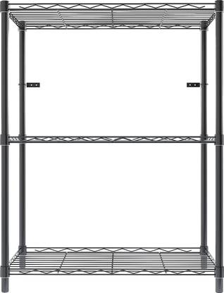 TUNEHOME Metal Open Book Shelf