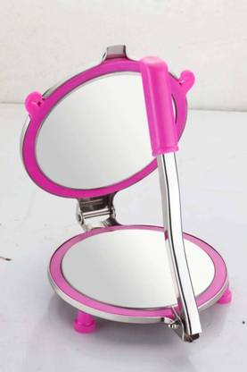 Quickmart Stainless Steel Puri Maker Press Machine with Handle, Manual Chapati Maker Roti and Khakra Maker