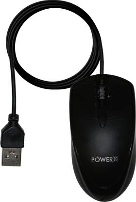 powerx JMK01 Wired Ambidextrous Optical Mouse