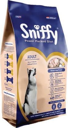 SNIFFY snf adult Chicken 10 kg Dry Adult Dog Food