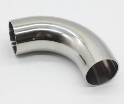 ashraj 1" Bend 1.5D long Radius SS 316 2-Way 90 Degree Elbow Pipe Joint