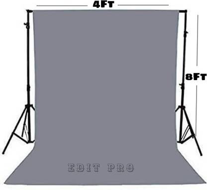 EDIT PRO 8FT X 4FT DARK GREY SCREEN BACKGROUND CURTAIN. BACKDROP CHROMAKEY. READ DETAILS. Reflector