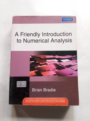 A Friendly Introduction To Numerical Analysis