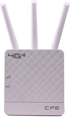 CANRON CPE990 with 300Mbps Speed 4G Sim Wi-Fi Router 4G Router 2.4 GHz, 5 GHz 300 Mbps Wifi Speed Dual Band External Antenna Both (Ethernet and ADSL)