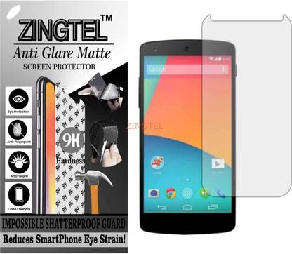 ZINGTEL Impossible Screen Guard for LG NEXUS 5