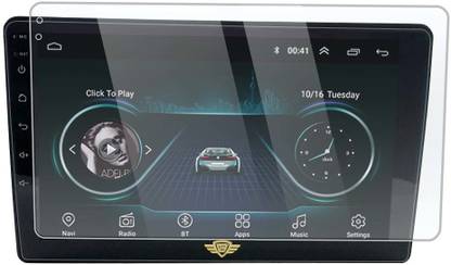 ATEEN Screen Guard for 9 inch Screen Guard/Touch Screen Guard/Screen Protector Display Monitor Glass for Toyota Etios Liva Double DIN Car Android Music System[For After Market Car Stereo]