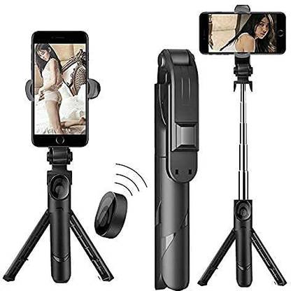 CHG 3 in1 Selfie Stick Multi-Function Wireless Bluetooth XT-01 , XT-02 with Remote 3 Axis Gimbal for Mobile, Camera