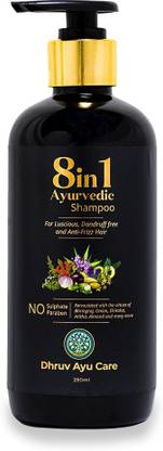 Dhruv Ayu Care 8in1 Ayurvedic Herbal Shampoo