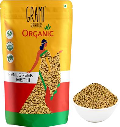 Grami Superfoods Organic Fenugreek (Methi) 100g