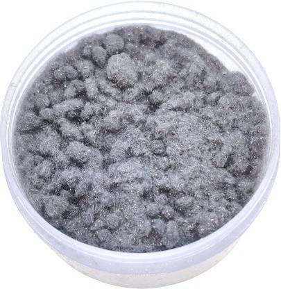 JHINTEMETIC 1.0 Oz ~ 200 ml Gray Flocking Powder for DIY Art & Craft Decorations