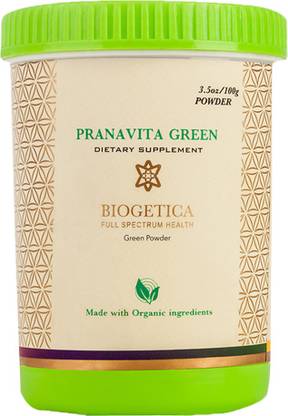 biogetica Pranavita Green Balanced Green Drink Superfood Complex