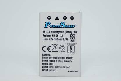 Power Smart EN-EL5 Rechargeable Li-ion  for P530 COOLPIX P520 COOLPIX P6000 Camera  Battery