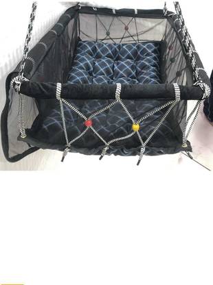 Rampoo Hanging Sleeping Paalna Swing Kids 0-8 Month New Born Baby Jhula All Over Print Swings