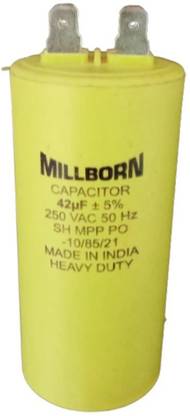 MILLBORN CL 42 MFD Pin Type Electrolytic Capacitor