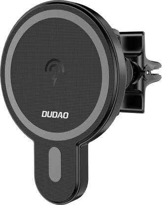 DUDAO 15w magsafe wireless charging car phone holder With USB Cable) 0 A Bike Mobile Charger