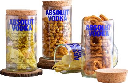 Kavi The Poetry-Art Project Glass Grocery Container  - 500 ml