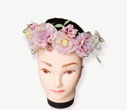 APSAMBR 1 PC Flower Crown Boho Flower Headband Hair Band