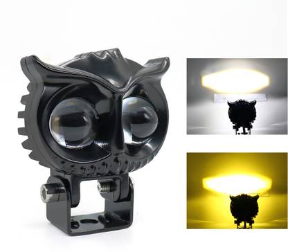 Huims LED Fog Light for Universal For Bike, Universal For Car