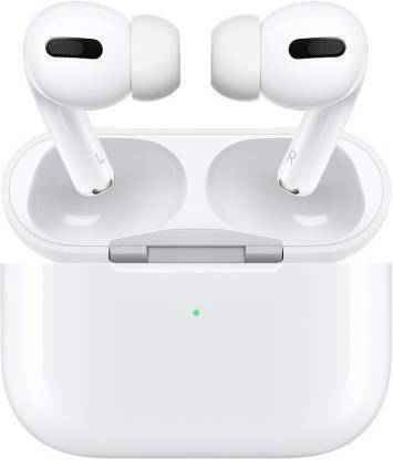 high waves erPods Pro Bluetooth Headset Bluetooth Headset (White, True Wireless) Bluetooth