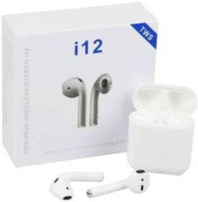BRICKFIRE Premium I12 Twins Bluetooth Headset Wireless Earbuds with charging case B281 Bluetooth