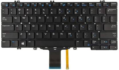Aykait Dell Latitude 5290 7280 7290 7390 5280 5288 5289 7389 Backlight Laptop Keyboard Replacement Key