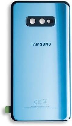 Sandreezz Samsung Galaxy S10E / SM-G970 (With Camera lens) (with Proper Logo) (Glass) Back Panel