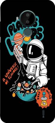 Mclaxa Planets Loop Mobile Back Skin Guard, Planets Loop, NOKIA C30 Mobile Skin