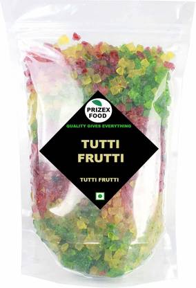 Prizex Tutti Frutti |Tooty Frutti |Multi Colour Tutti Frutti | Delicious in Tasty 250GM Dragees